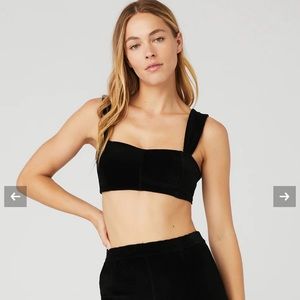 ALO BLACK CORDUROY BRA 🖤❤️🔥🖤❤️🔥